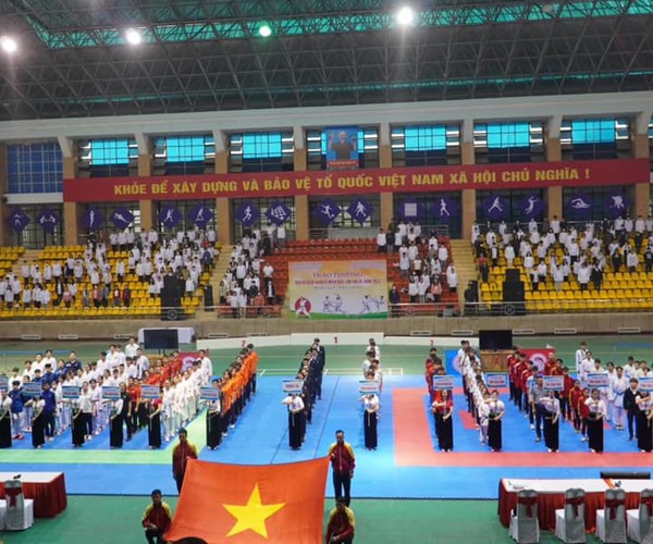 Khai mạc Giải vô địch Karate miền Bắc lần thứ III tại Điện Biên - Anh 1