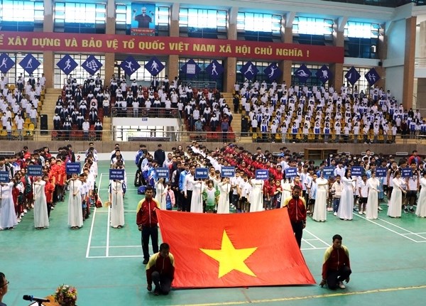 Giải thi đấu thể thao học sinh phổ thông Điện Biên 2023 - Anh 1