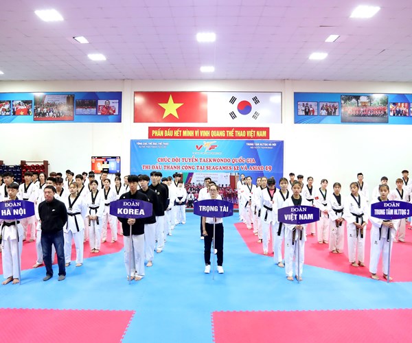 Taekwondo Việt Nam thi đấu giao hữu với Taekwondo Hàn Quốc - Anh 3