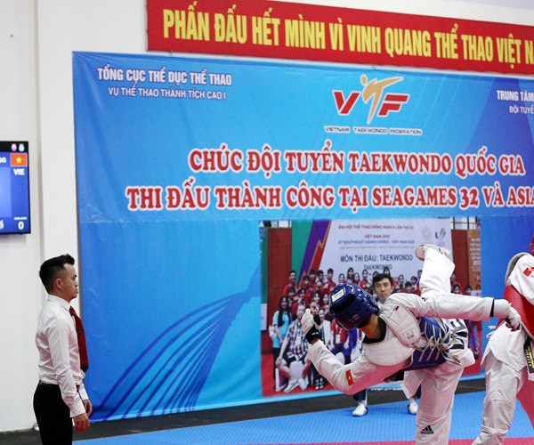 Taekwondo Việt Nam thi đấu giao hữu với Taekwondo Hàn Quốc - Anh 7