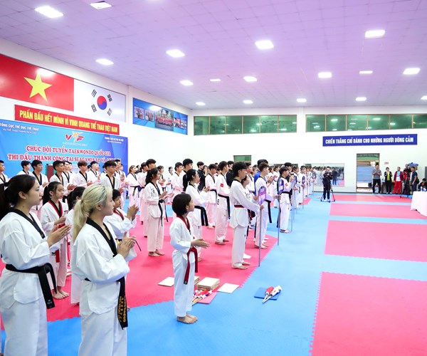 Taekwondo Việt Nam thi đấu giao hữu với Taekwondo Hàn Quốc - Anh 4