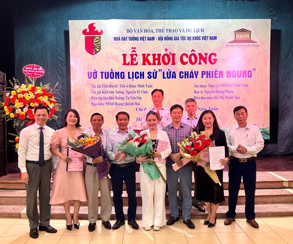 Nhà hát Tuồng Việt Nam khởi công dựng vở tuồng lịch sử “Lửa cháy Phiên Ngung” - Anh 1