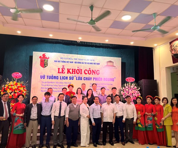 Nhà hát Tuồng Việt Nam khởi công dựng vở tuồng lịch sử “Lửa cháy Phiên Ngung” - Anh 3