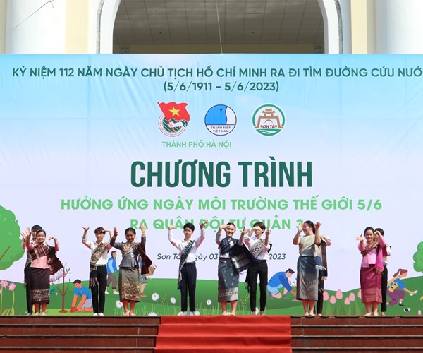 Ha Noi huong ung Ngay moi truong The gioi - Anh 2