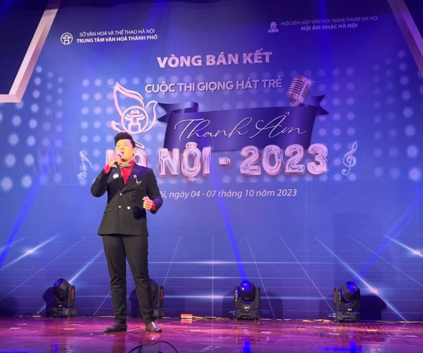 71 thí sinh tranh tài bán kết Cuộc thi giọng hát trẻ “Thanh âm Hà Nội” - Anh 1