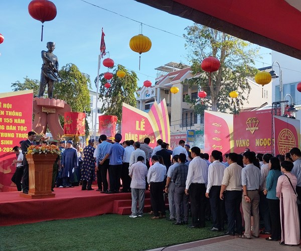 Kiên Giang: Lễ đón nhận Bằng chứng nhận Di sản văn hóa phi vật thể quốc giao Lễ hội Đình thần Nguyễn Trung Trực - Anh 3