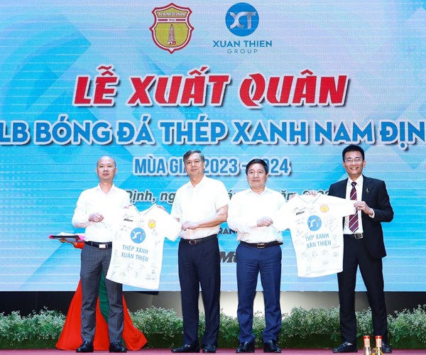 CLB Thép Xanh Nam Định đặt mục tiêu vô địch mùa giải 2023-2024 - Anh 2