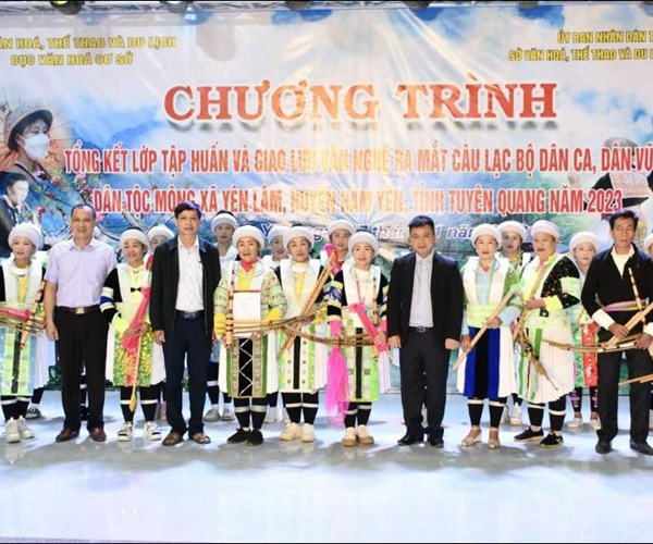 Hàm Yên gìn giữ nét văn hóa truyền thống của dân tộc Mông - Anh 5
