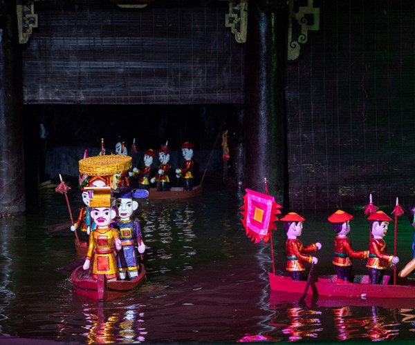 Khám phá Hoàng Thành Thăng Long qua ngôn ngữ nghệ thuật múa rối nước - Anh 1