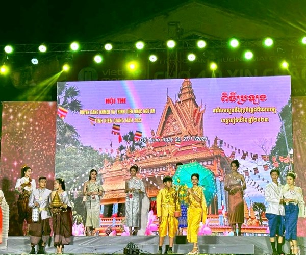 Tôn vinh bản sắc văn hóa đồng bào Khmer ở Kiên Giang - Anh 1