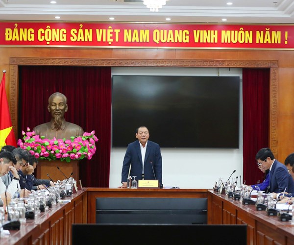 Bộ trưởng Nguyễn Văn Hùng: “Xây dựng, hoàn thiện pháp luật là nhiệm vụ trọng tâm, tạo đột phá” - Anh 1