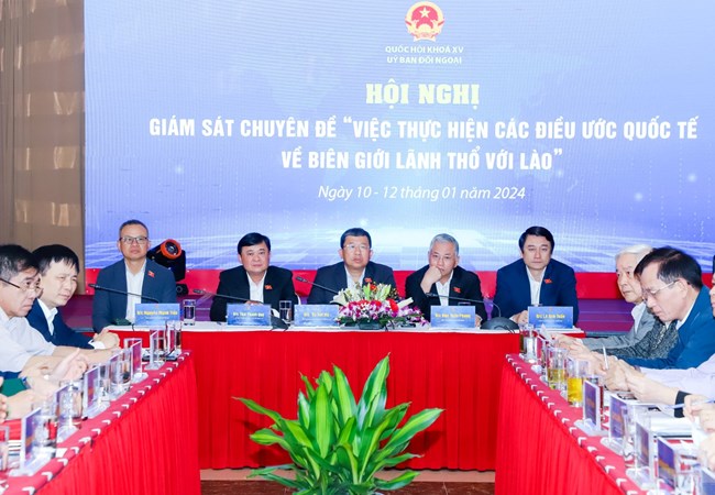 Tiếp tục thực hiện hiệu quả các Điều ước quốc tế về biên giới lãnh thổ giữa Việt Nam với Lào - Anh 1