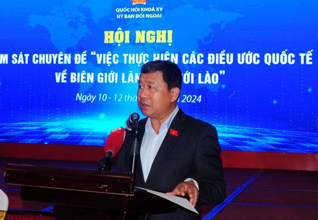Tiếp tục thực hiện hiệu quả các Điều ước quốc tế về biên giới lãnh thổ giữa Việt Nam với Lào - Anh 2