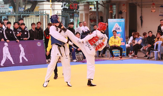 Hà Nội: Giải Taekwondo Đống Đa mở rộng cúp Kona 2018-2019 - Anh 1