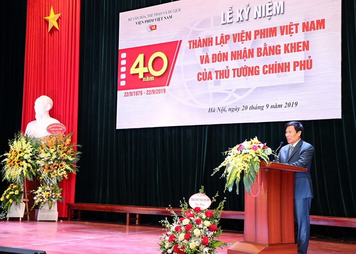 Bộ trưởng Nguyễn Ngọc Thiện: Viện Phim Việt Nam đang lưu giữ kho tàng tư liệu vô cùng quý giá - Anh 2