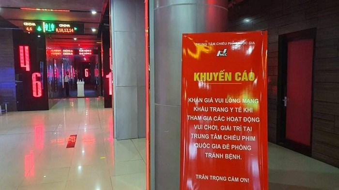 Hà Nội: Chính thức yêu cầu đóng cửa rạp phim để chống dịch - Anh 1