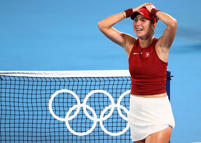 Tay vợt nữ Thụy Sĩ đầu tiên vô địch nội dung đơn nữ tại Olympic - Anh 1