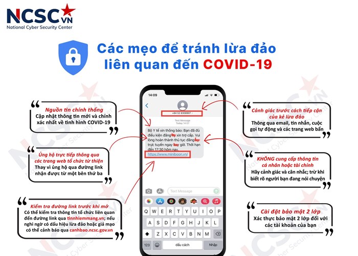 Cảnh giác trước các thủ đoạn lừa đảo trực tuyến lợi dụng dịch Covid-19 - Anh 2