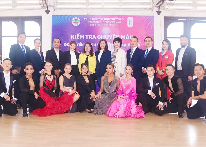 Khiêu vũ thể thao Việt Nam tích cực chuẩn bị cho SEA Games 31 - Anh 2