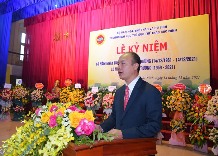 Trường Đại học TDTT Bắc Ninh kỷ niệm 60 năm ngày Bác Hồ về thăm trường - Anh 4