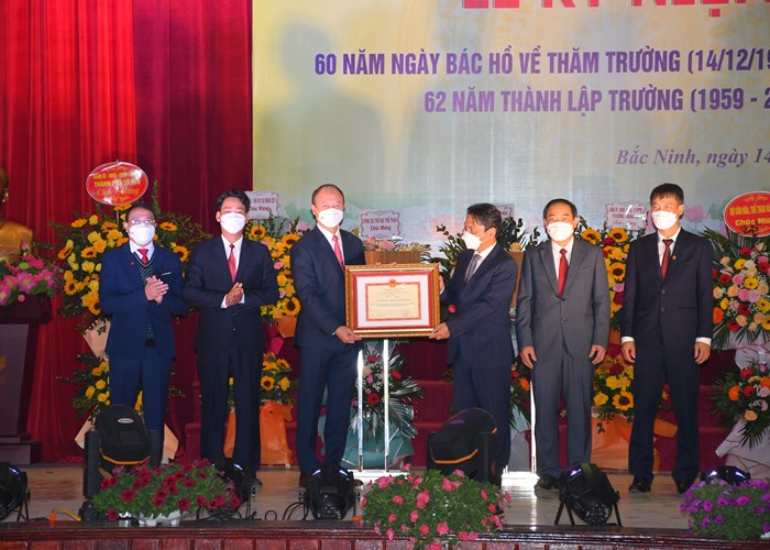 Trường Đại học TDTT Bắc Ninh kỷ niệm 60 năm ngày Bác Hồ về thăm trường - Anh 3