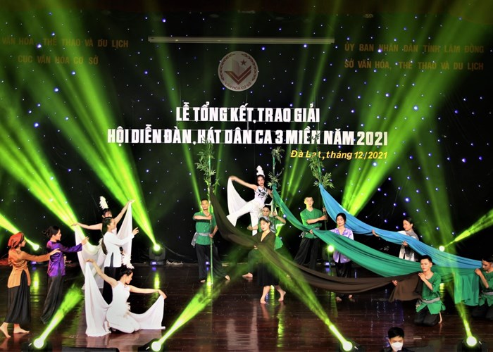 Hội diễn Đàn, Hát dân ca 3 miền năm 2021: Những làn điệu đặc sắc mang tâm hồn Việt - Anh 5