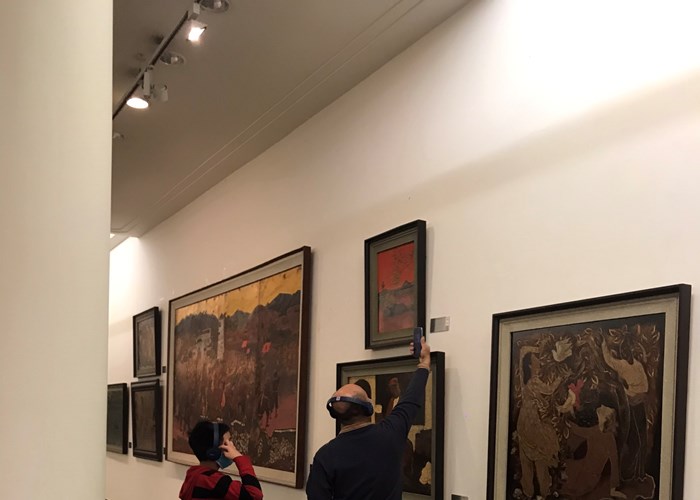 “Sức sống” đầu Xuân mới tại Bảo tàng Mỹ thuật Việt Nam - Anh 2