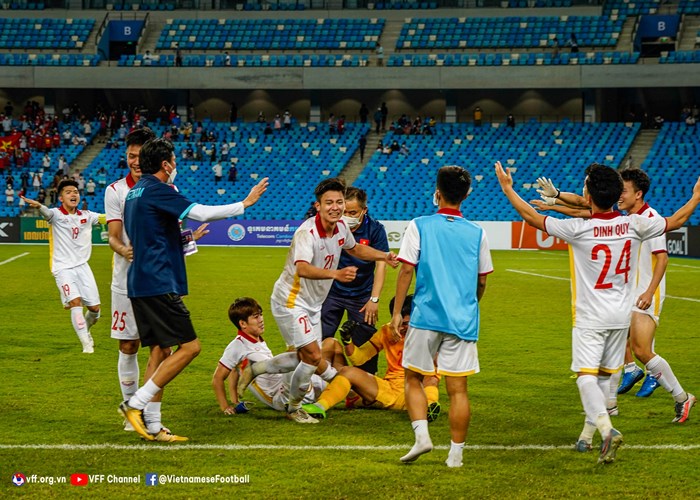 U23 Việt Nam nỗ lực chuẩn bị cho trận chung kết - Anh 1