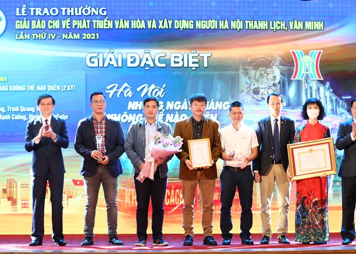 Báo Văn Hóa đoạt giải C Giải báo chí về 