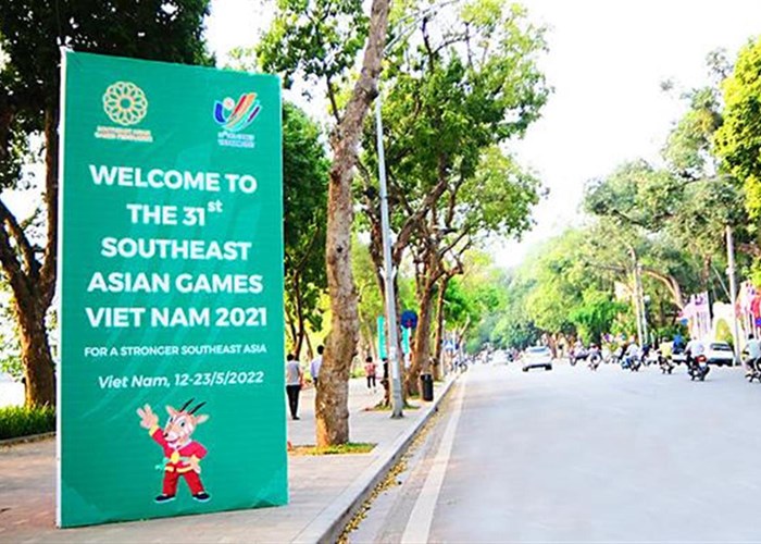 Hà Nội tuyên truyền cao điểm cho SEA Games 31 - Anh 2