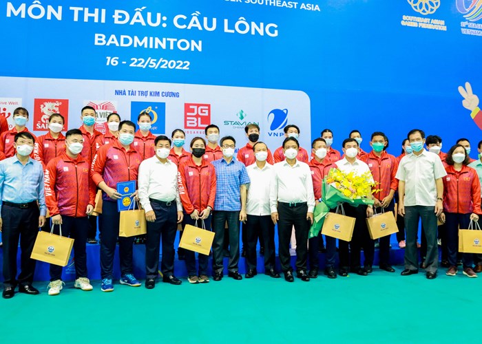 Phó Thủ  tướng Vũ Đức Đam kiểm tra công tác chuẩn bị  cho  SEA Games  31 tại Bắc Ninh và Bắc Giang - Anh 5