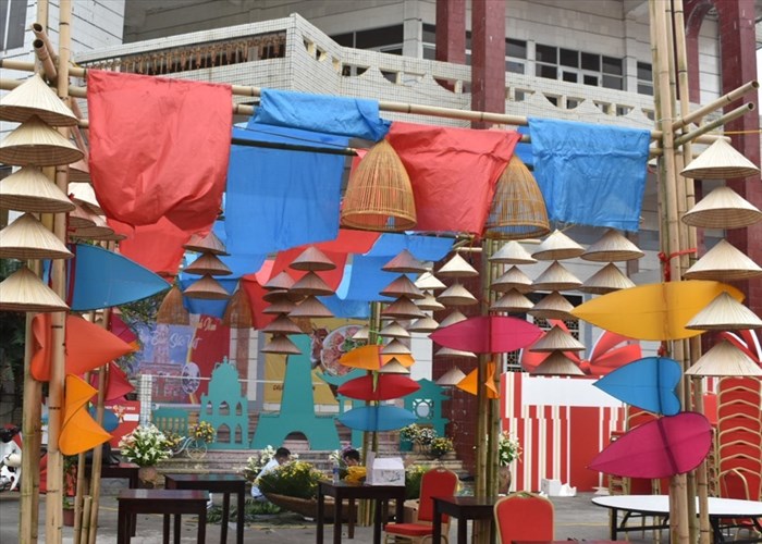 Nam Định gấp rút  hoàn thành không gian văn hóa ẩm thực phục vụ SEA Games 31 - Anh 6