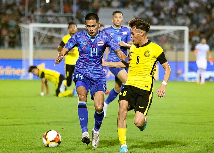 U23 Malaysia lội ngược dòng thành công trước U23 Thái Lan - Anh 3