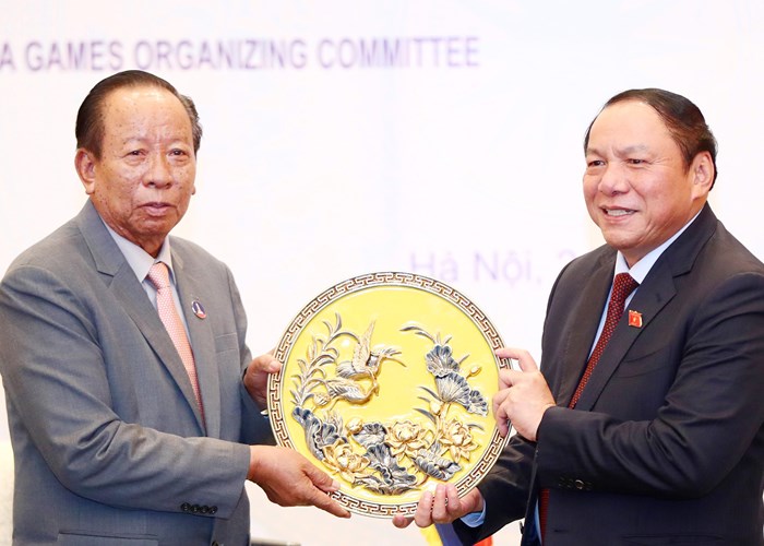 Tiếp Phó Thủ tướng Cam pu chia, Bộ trưởng  Nguyễn Văn Hùng:  “Việt Nam sẽ tích cực hỗ trợ Campuchia tổ chức thành công SEA Games 32” - Anh 6