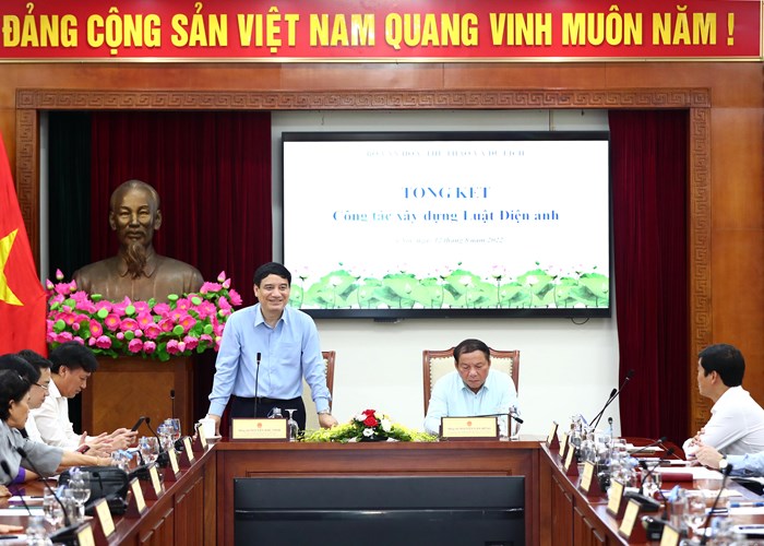 Bộ trưởng Nguyễn Văn Hùng:  Luật Điện ảnh kiến tạo sự phát triển, tạo cú hích cho nền điện ảnh nước nhà - Anh 2