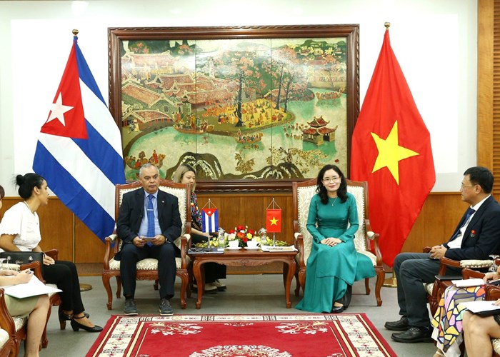 Quyết tâm thúc đẩy hợp tác thể thao Việt Nam – Cuba - Anh 1