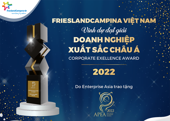 Những giá trị cốt lõi giúp FrieslandCampina Việt Nam tiếp tục đạt Giải thưởng Doanh nghiệp xuất sắc Châu Á 2022 - Anh 2