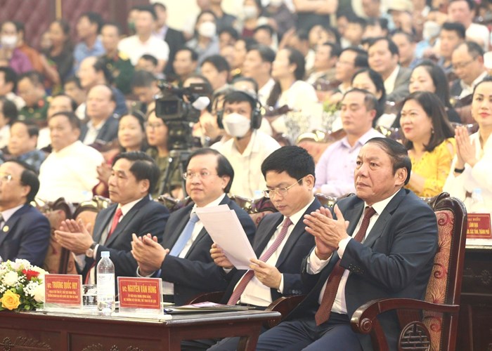 Bộ trưởng Nguyễn Văn Hùng: Việc tổ chức Liên hoan Chèo toàn quốc là minh chứng cụ thể triển khai Nghị quyết của Đảng về chấn hưng và phát triển văn hoá, con người VN - Anh 2