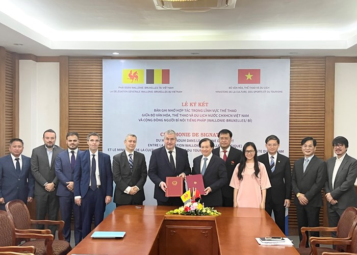 Việt Nam và Wallonie – Bruxelles tăng cường hợp tác về thể thao - Anh 5