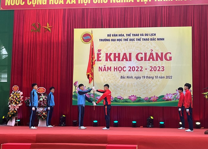 Trường Đại học Thể dục Thể thao Bắc Ninh khai giảng năm học 2022 - 2023 - Anh 6