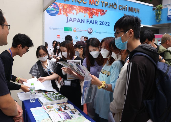 Hội chợ việc làm Nhật Bản: Cơ hội để người học tìm hiểu văn hóa, môi trường làm việc Nhật Bản - Anh 1