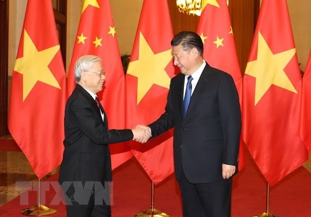 Chuyến thăm Trung Quốc của Tổng Bí thư thể hiện tình hữu nghị truyền thống của quan hệ hai Đảng, hai Nhà nước - Anh 1
