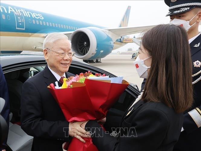 Tổng Bí thư Nguyễn Phú Trọng thăm chính thức nước Cộng hòa Nhân dân Trung Hoa - Anh 3