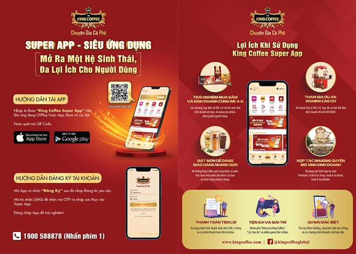 Thỏa sức khám phá ẩm thực cùng King Coffee Super App - Anh 1
