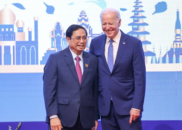 Thủ tướng Phạm Minh Chính gặp Tổng thống Hoa Kỳ Joe Biden - Anh 1