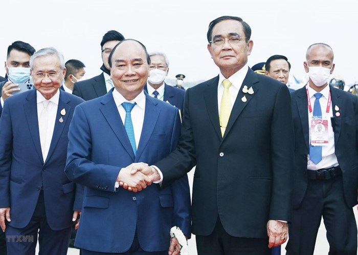 Chủ tịch nước đề nghị Thái Lan tiếp tục bảo tồn, phát huy giá trị các địa điểm văn hóa lịch sử Việt Nam tại Thái Lan - Anh 1