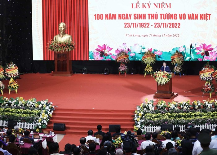 Tổ chức trọng thể Lễ kỷ niệm 100 năm Ngày sinh cố Thủ tướng Võ Văn Kiệt - Anh 4