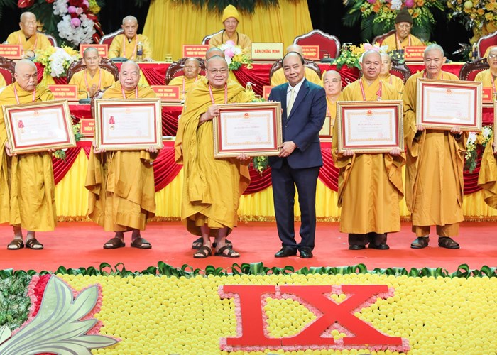 Khai mạc trọng thể Đại hội đại biểu Phật giáo toàn quốc lần thứ IX - Anh 3