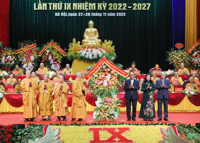 Khai mạc trọng thể Đại hội đại biểu Phật giáo toàn quốc lần thứ IX - Anh 2