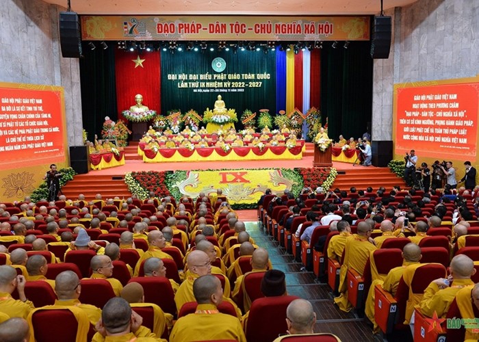Khai mạc trọng thể Đại hội đại biểu Phật giáo toàn quốc lần thứ IX - Anh 4
